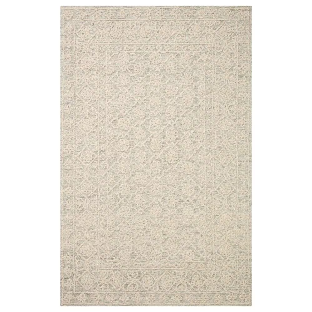 Loloi Cecelia 7'9" x 9'9" Mist and Ivory Area Rug
