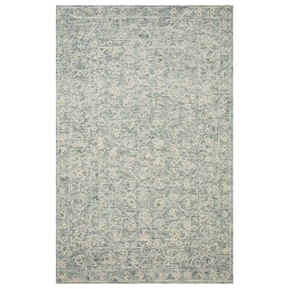 Loloi Cecelia 2'3" x 5'6" Ocean and Ivory Area Rug