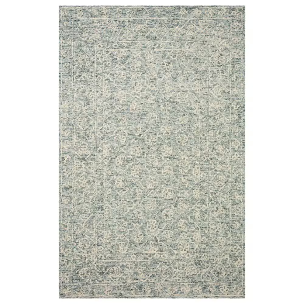 Loloi Cecelia 11'6" x 15' Ocean and Ivory Area Rug