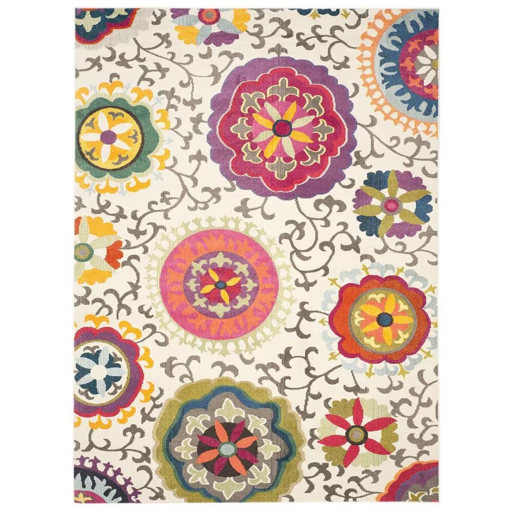 Safavieh Monaco MNC233A-1115 11' x 15' Ivory/Multi Area Rug
