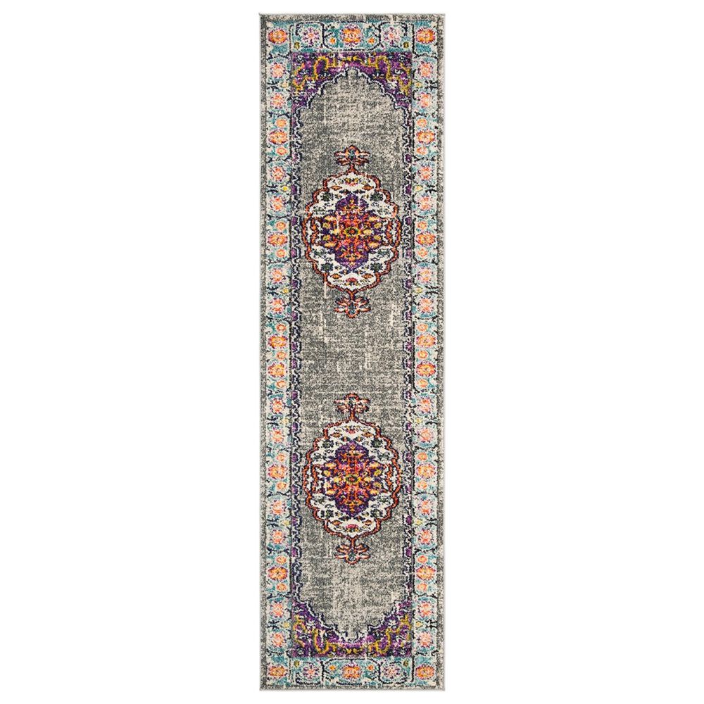 Safavieh Monaco MNC246L-28 2'2" x 8' Violet/Light Blue Runner