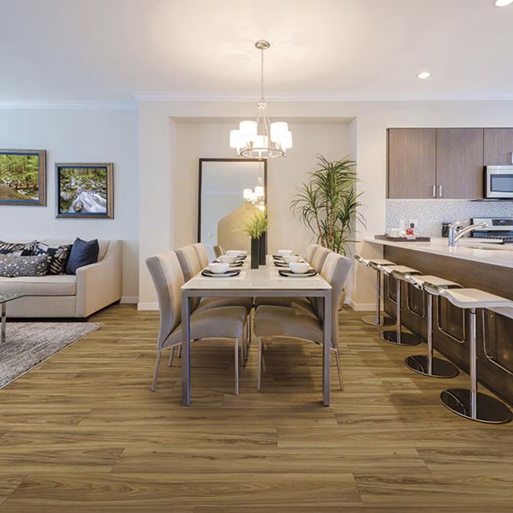 Tru-Cor Calibre Natural Walnut 9" x 60" Luxury Vinyl Tile