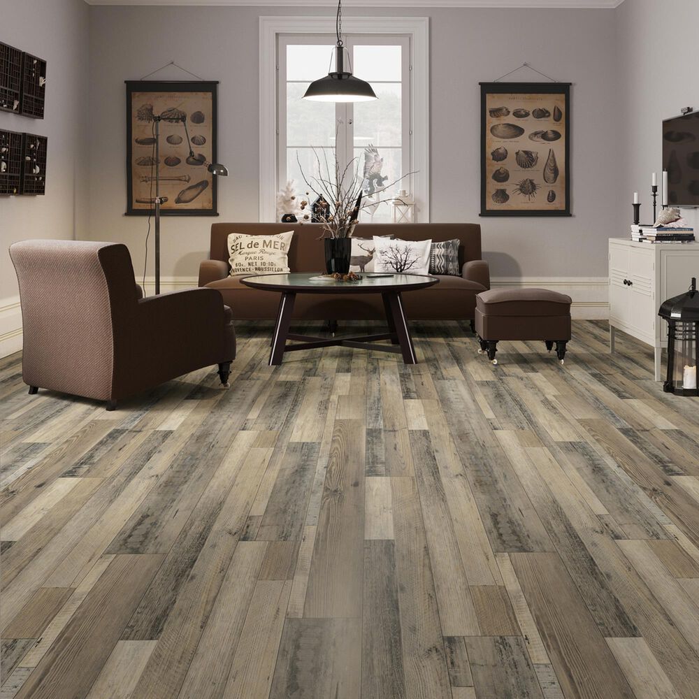 Adleta Douglas Split Weathered 7" x 48" Luxury Vinyl Plank