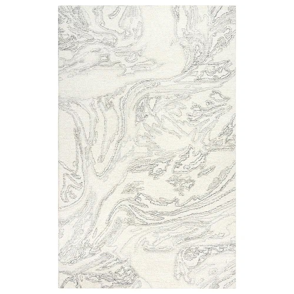 RIZZY Harmony Abstract 5' x 7'6" Ivory Area Rug