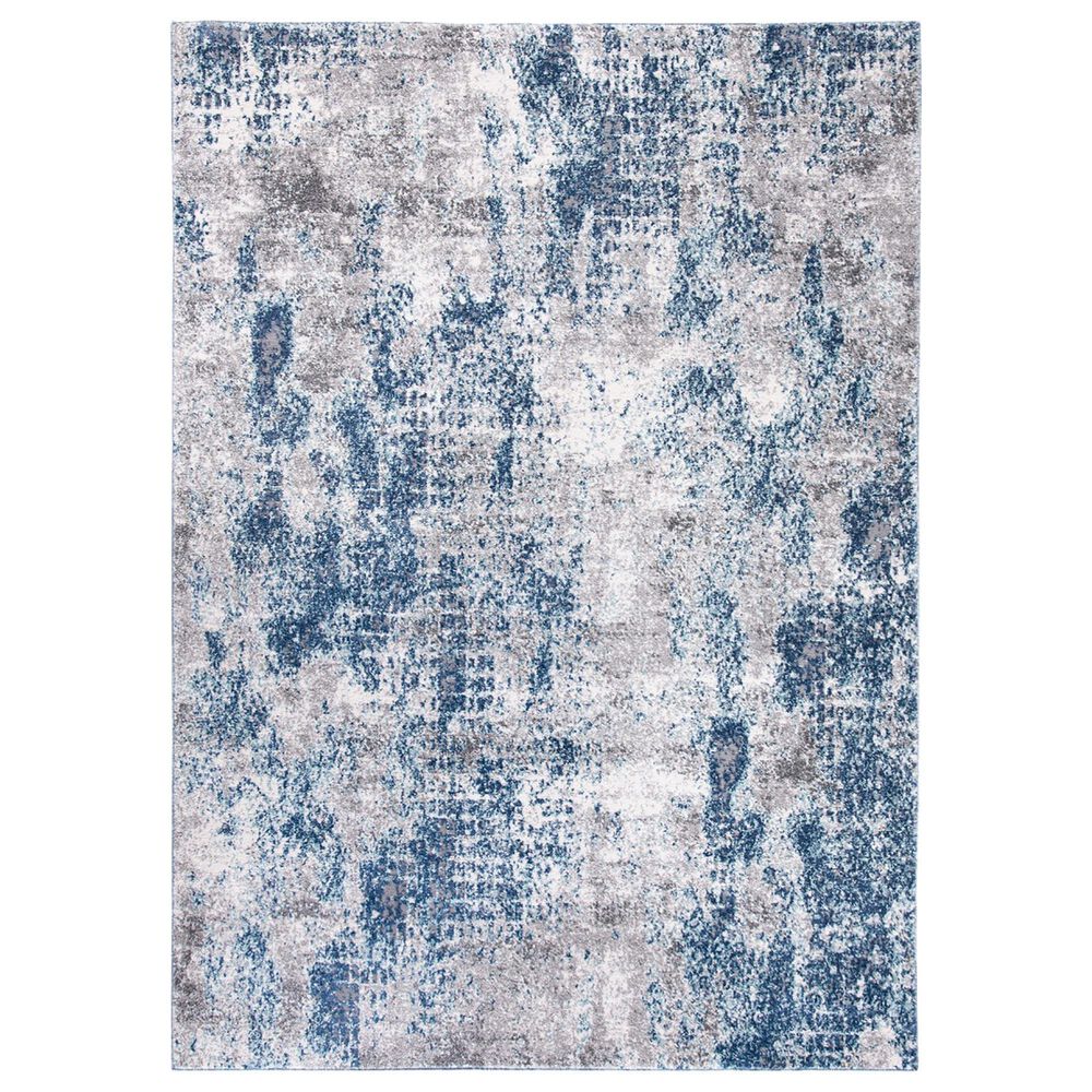 Safavieh Aston4' x 6' Navy and Gray Area Rug