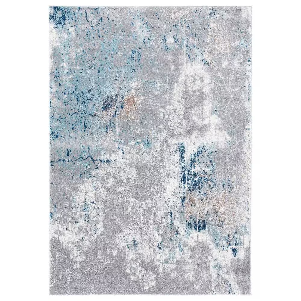 Safavieh Aston 3' x 5' Grey and Blue Area Rug