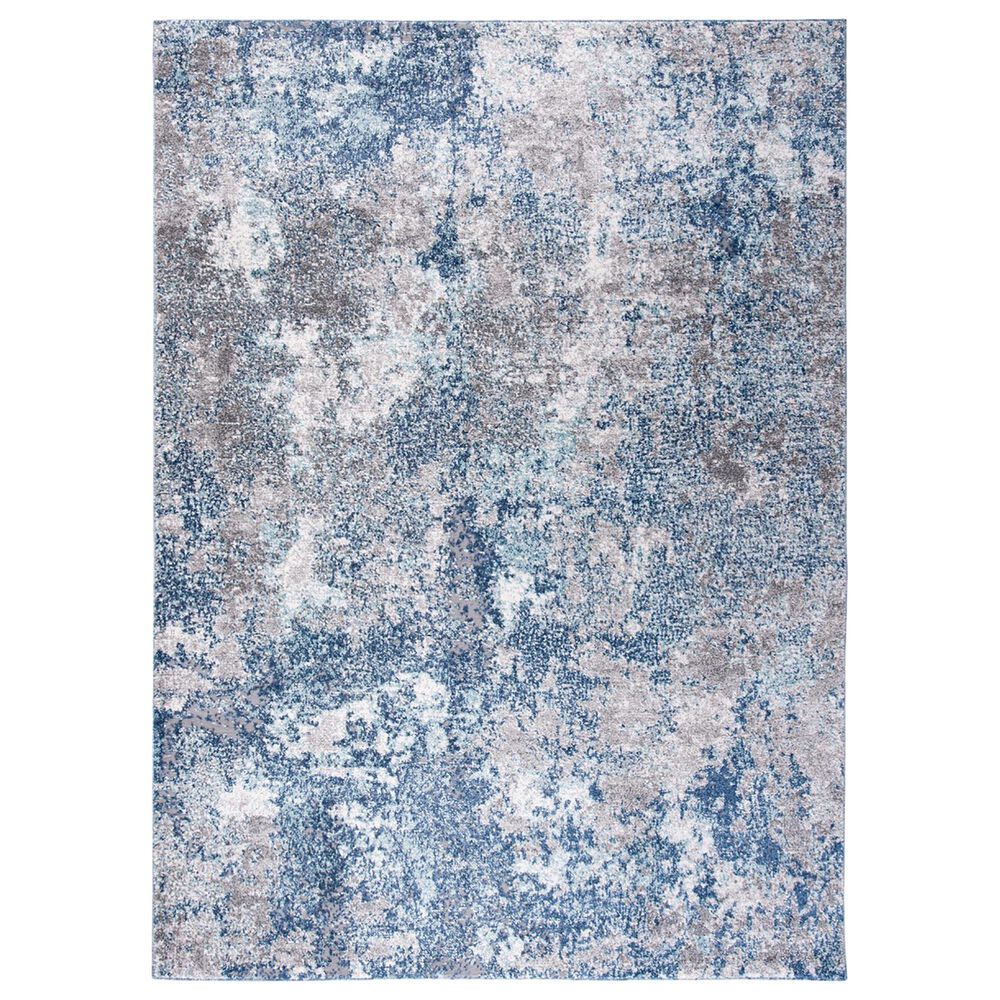 Safavieh Aston 4' x 6' Navy and Grey Area Rug