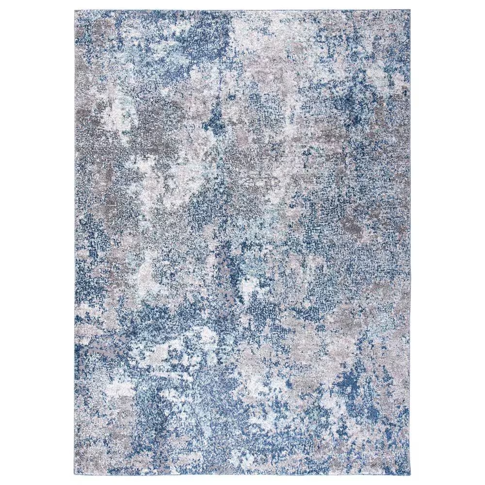 Safavieh Aston 5'3" x 7'7" Navy and Grey Area Rug