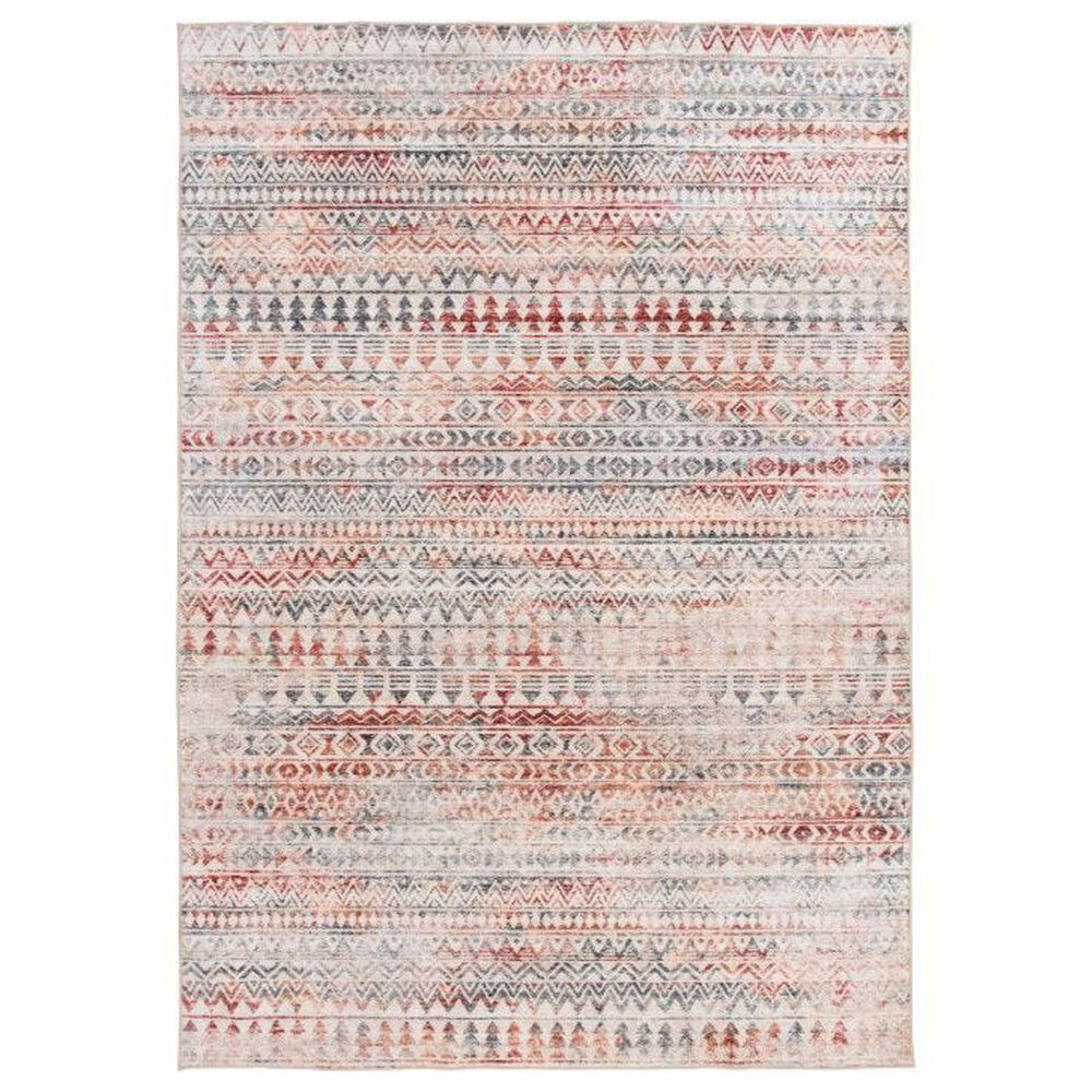 Central Oriental Rugease Velveteen Cinzia 7'6" x 9'6" Multicolor Area Rug