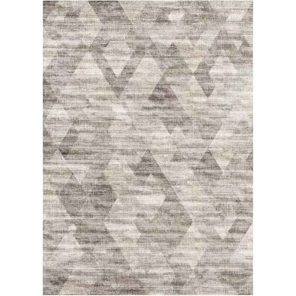 Central Oriental Rugease Nella 5' x 7' Gray and Ivory Area Rug