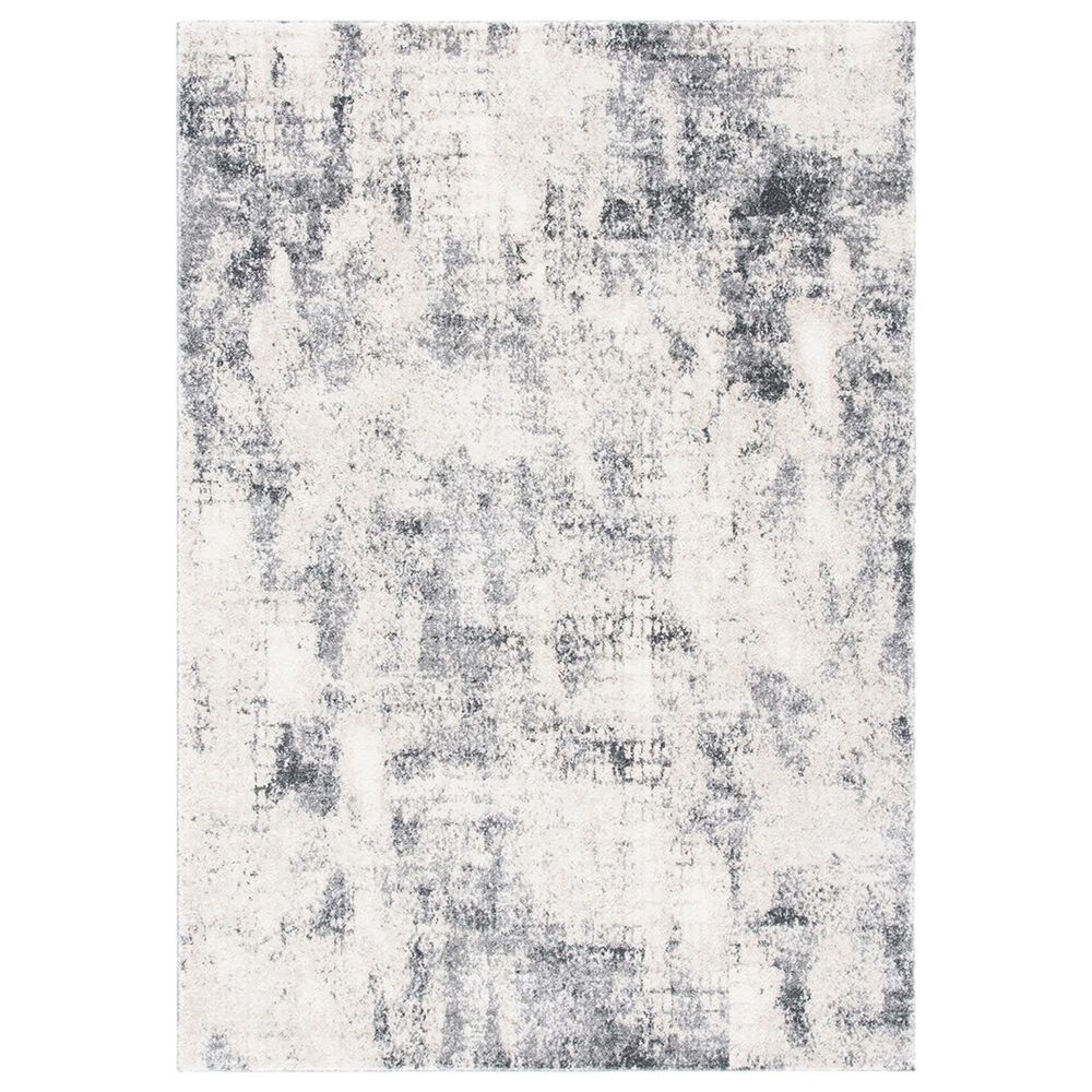 Safavieh Aston ASN704 3' x 5' Ivory and Grey Area Rug