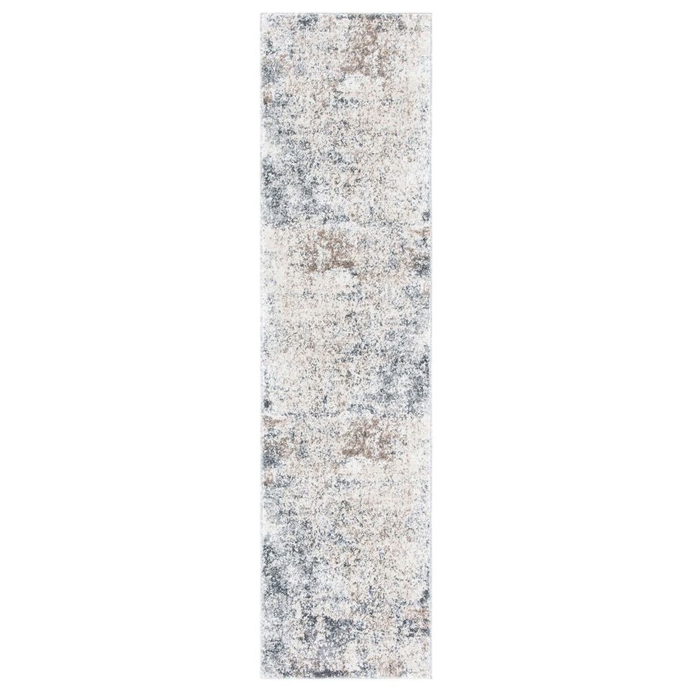 Safavieh Aston ASN705 2' x 6' Ivory and Grey Runner