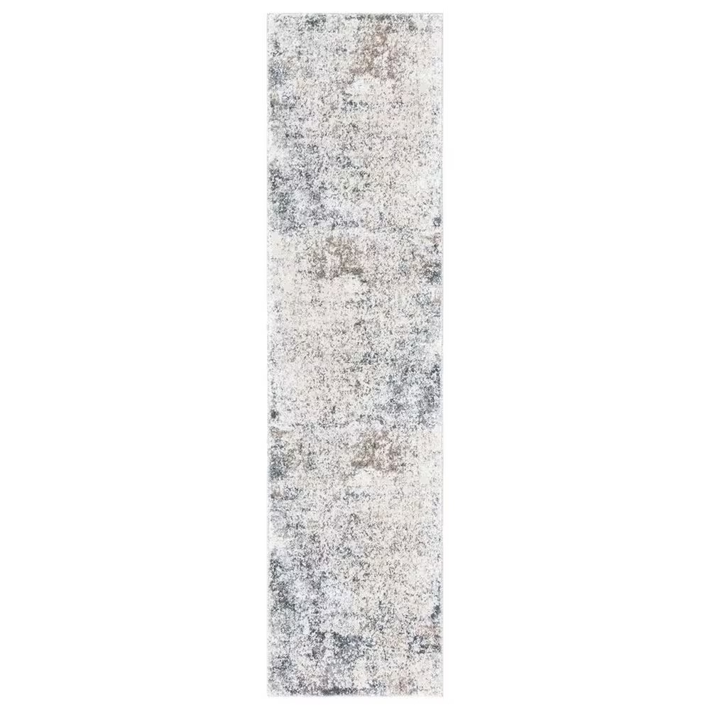 Safavieh Aston ASN705A 2' x 8' Ivory and Grey Runner