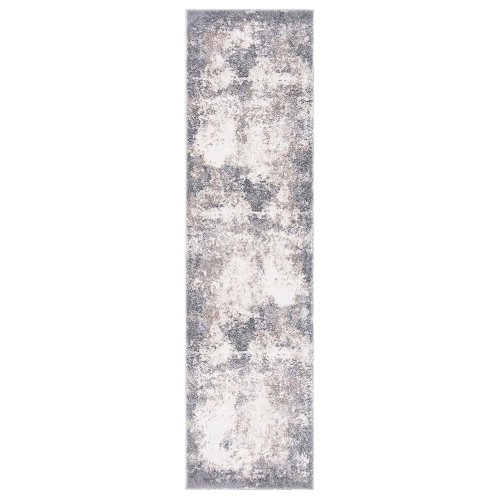 Safavieh Aston 2' x 6' Grey and Ivory Runner