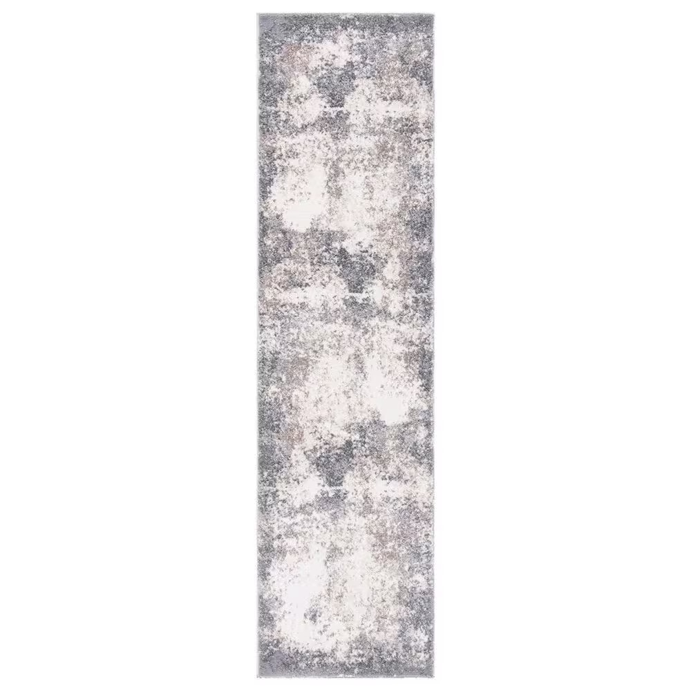 Safavieh Aston 2' x 8' Grey and Ivory Runner