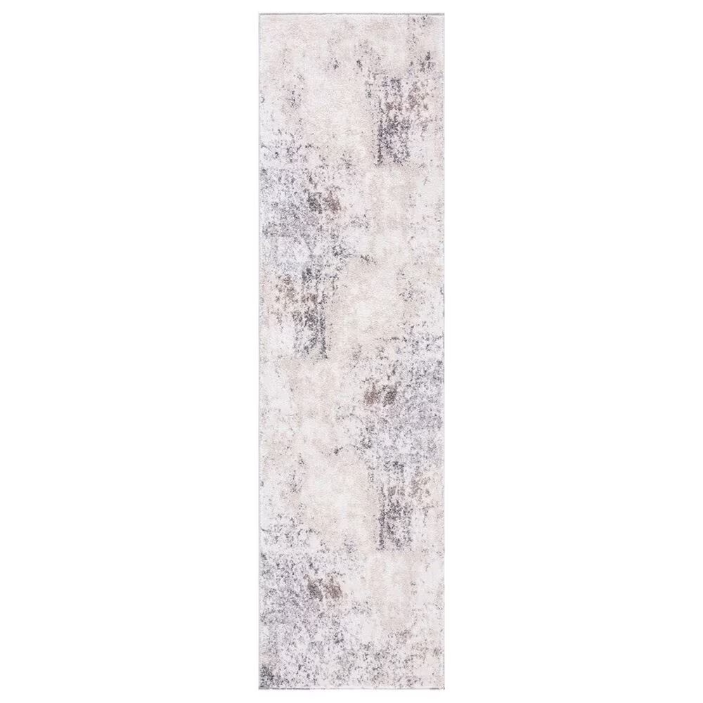 Safavieh Aston ASN708A 2' x 8' Ivory and Grey Runner
