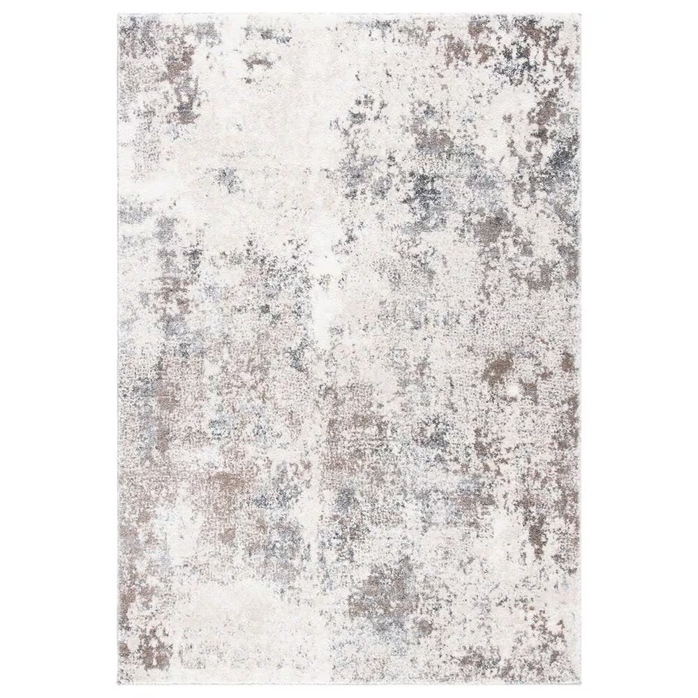 Safavieh Aston 5'3" x 7'7" Ivory and Grey Area Rug