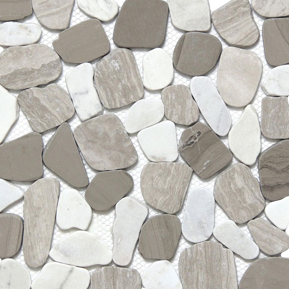 Emser Cultura Winter 12" x 12" Natural Stone Mosaic Sheet
