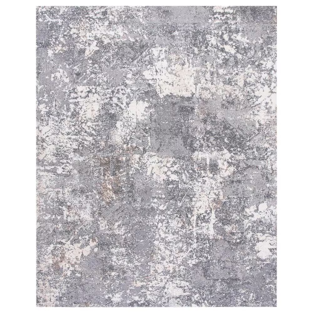 Safavieh Aston ASN715 8' x 10' Light Grey and Grey Area Rug