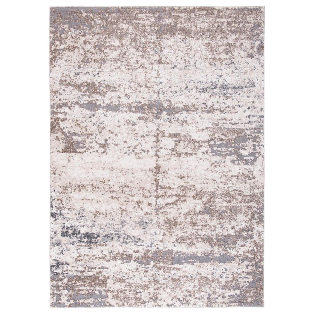 Safavieh Aston ASN799 5'3" x 7'7" Ivory and Grey Area Rug