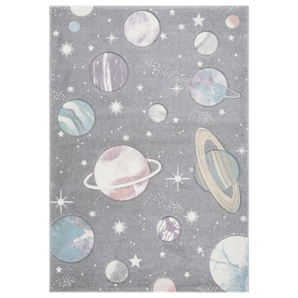 Safavieh Carousel 9' x 12' Grey and Lavender KidsArea Rug