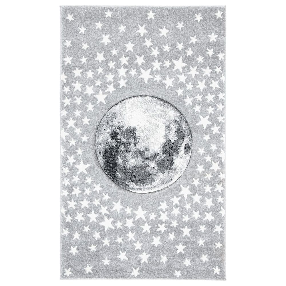 Safavieh Carousel 3'3" x 5'3" Light Grey and White KidsArea Rug