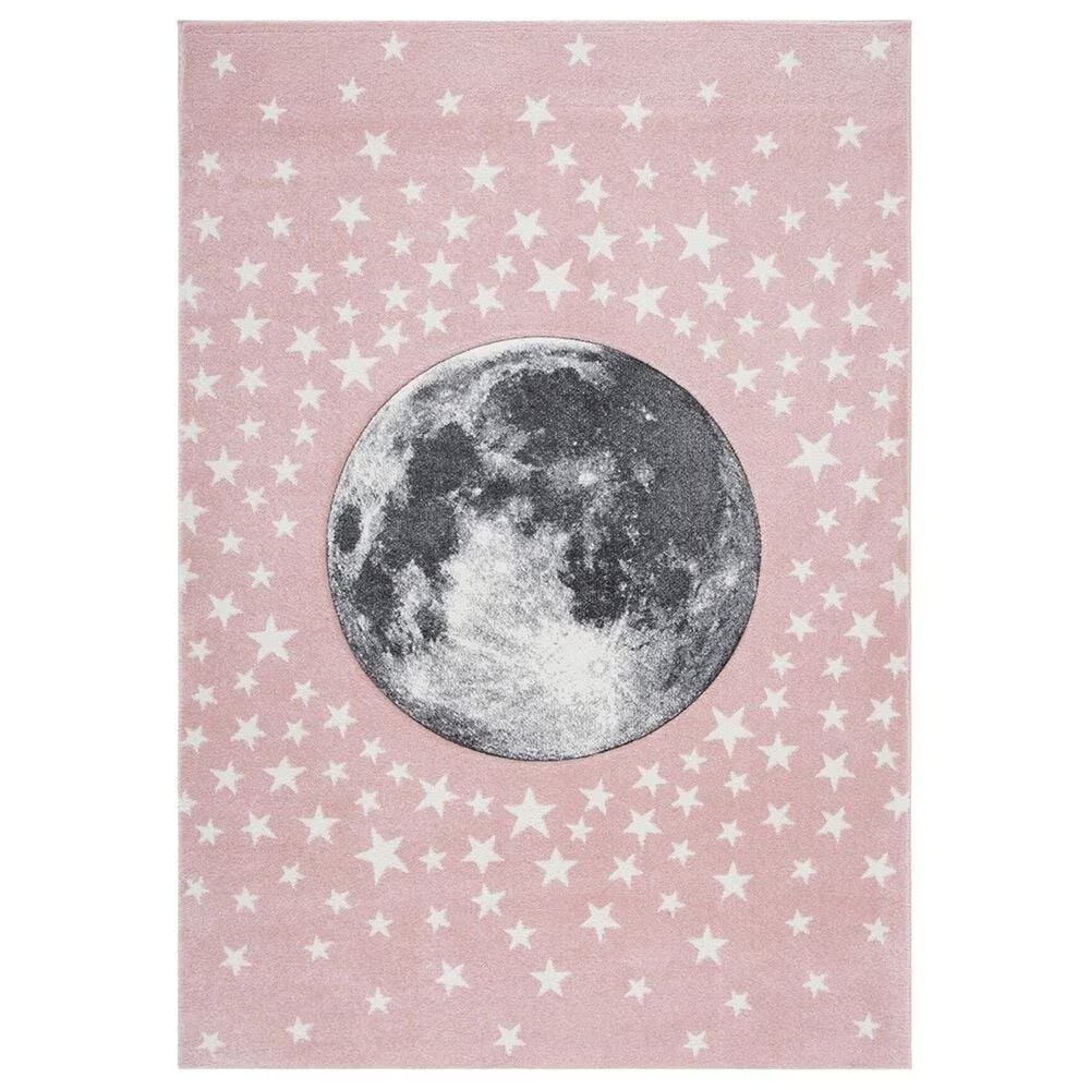 Safavieh Carousel CRK135 3'3" x 5'3" Pink and Grey KidsArea Rug