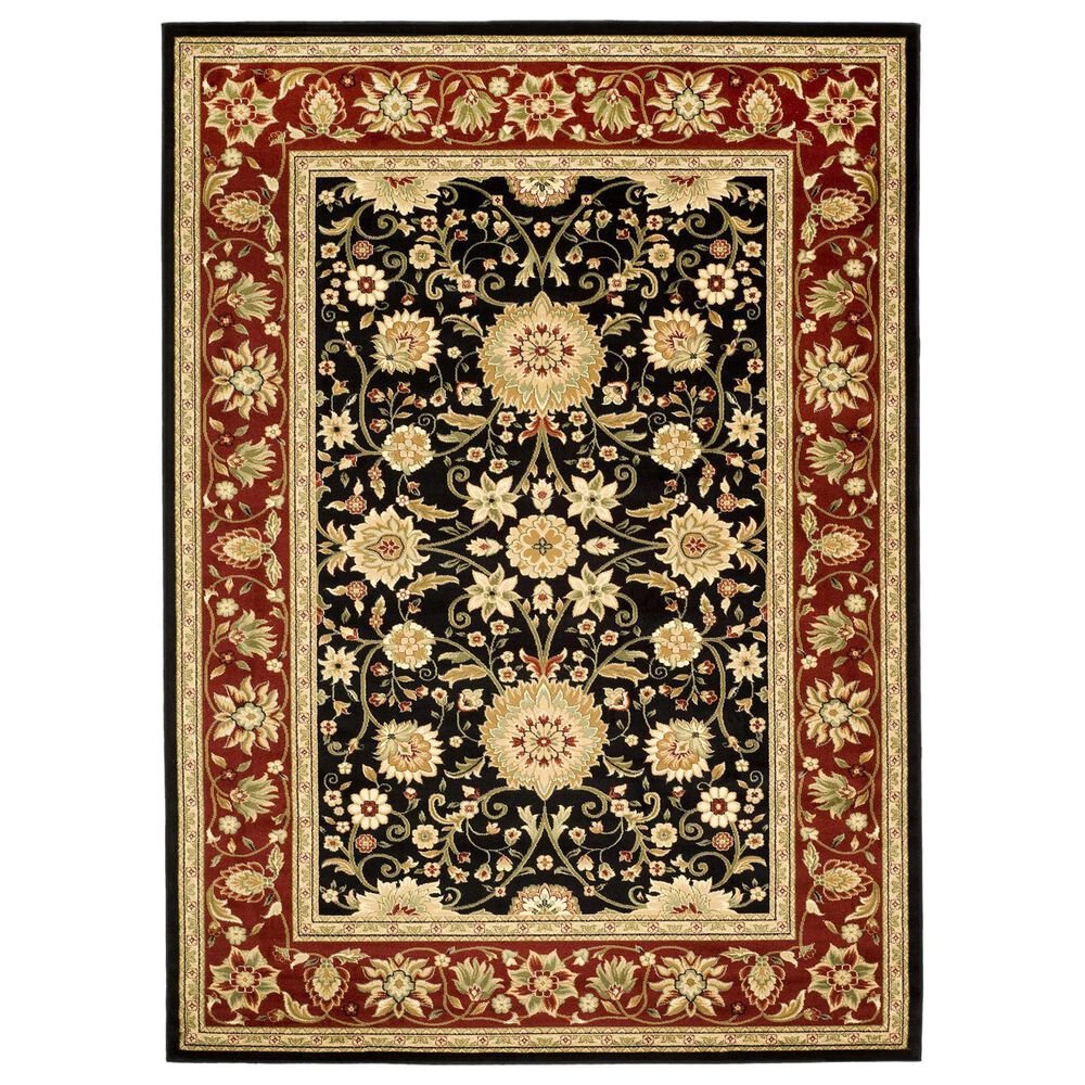 Safavieh Lyndhurst 8' x 11' Black and Red Area Rug