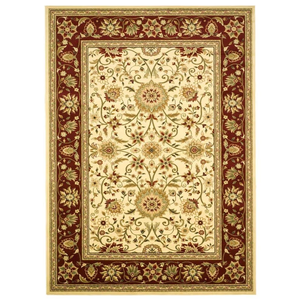 Safavieh Lyndhurst LNH212 11' x 15' Ivory and Red Area Rug