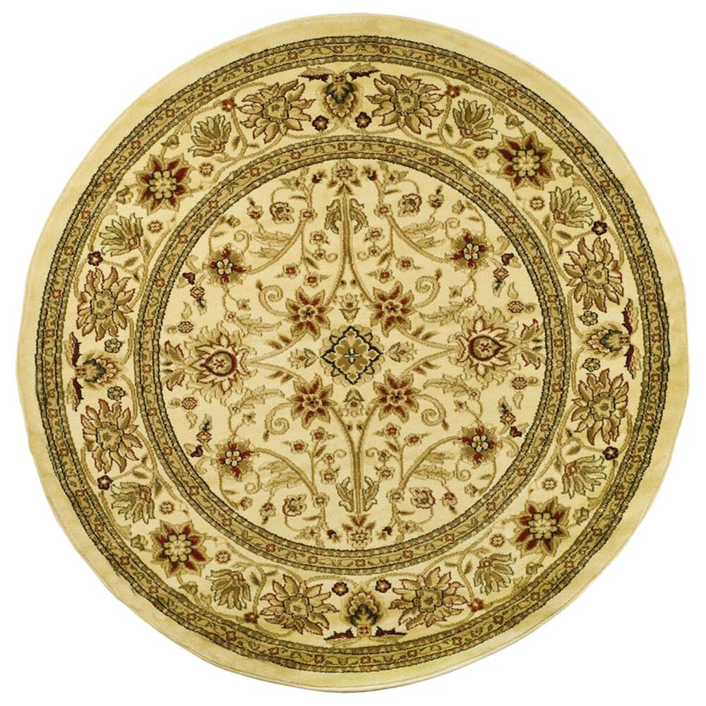Safavieh Lyndhurst6' Round Ivory Runner
