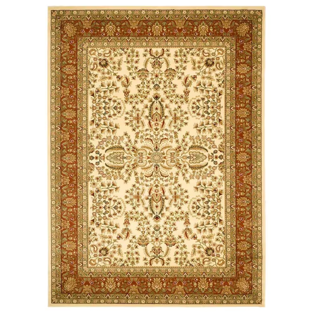 Safavieh Lyndhurst LNH214 11' x 15' Ivory and Rust Area Rug