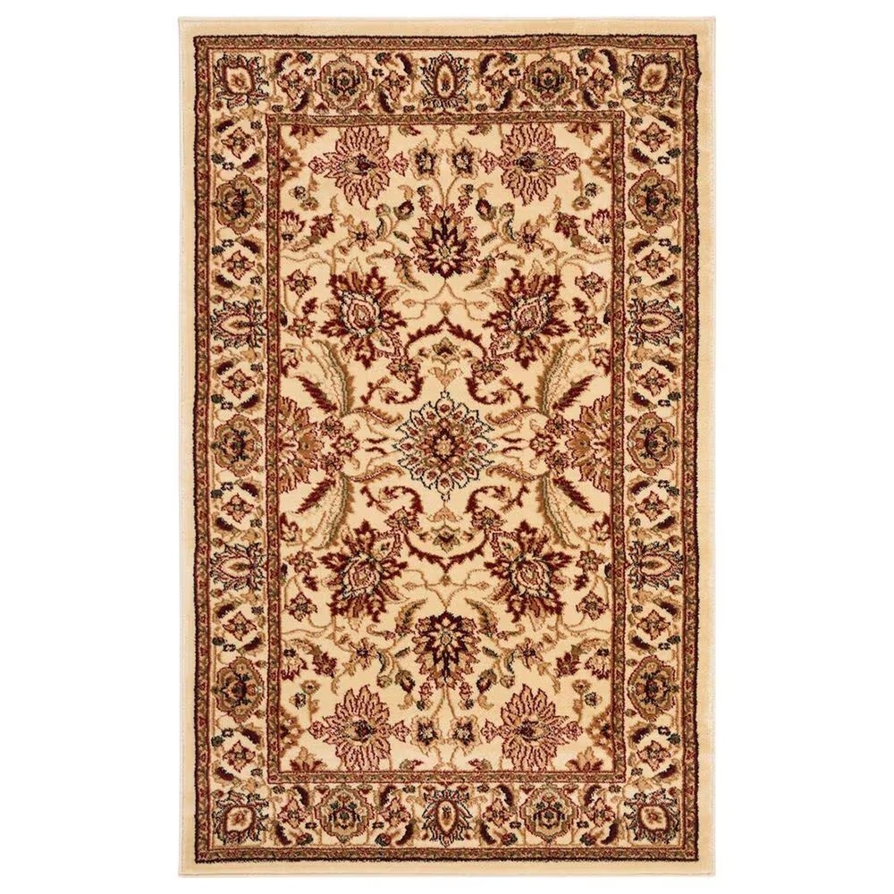 Safavieh Lyndhurst LNH216 3'3" x 5'3" Ivory Area Rug