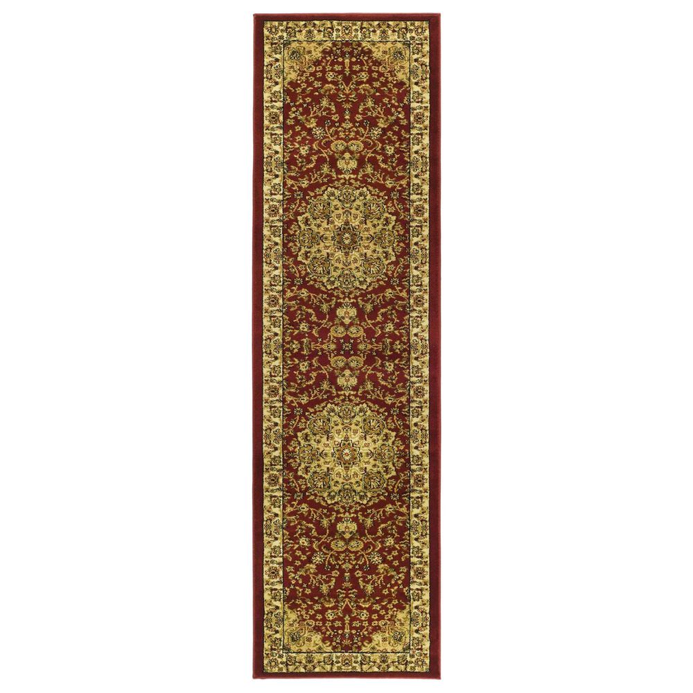 Safavieh Lyndhurst LNH222 2'3" x 14' Red and Ivory Runner