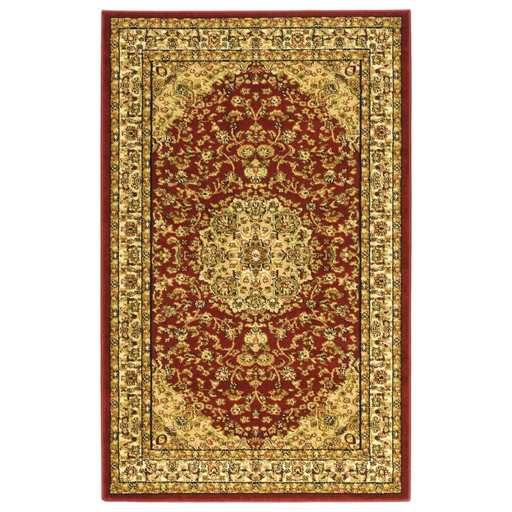 Safavieh Lyndhurst LNH222 4' x 6' Red and Ivory Area Rug