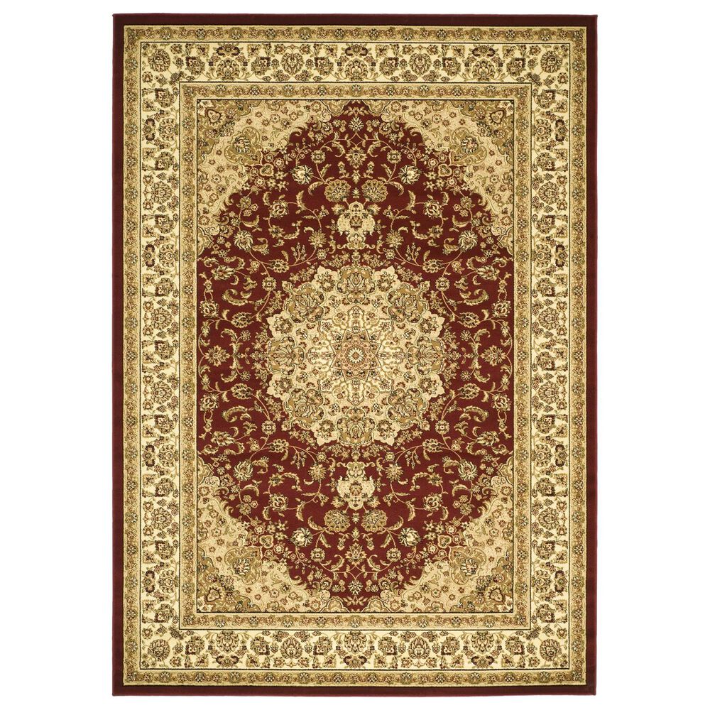 Safavieh Lyndhurst LNH222 8' x 11' Red and Ivory Area Rug