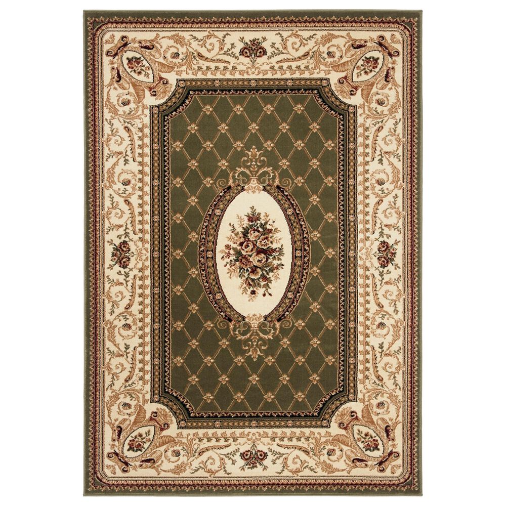 Safavieh Lyndhurst LNH223 5'3" x 7'6" Sage and Ivory Area Rug