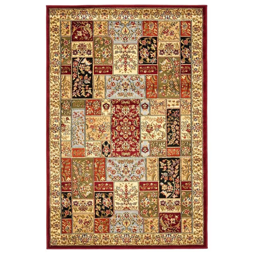 Safavieh Lyndhurst LNH318 3'3" x 5'3" Multicolor and Ivory Area Rug