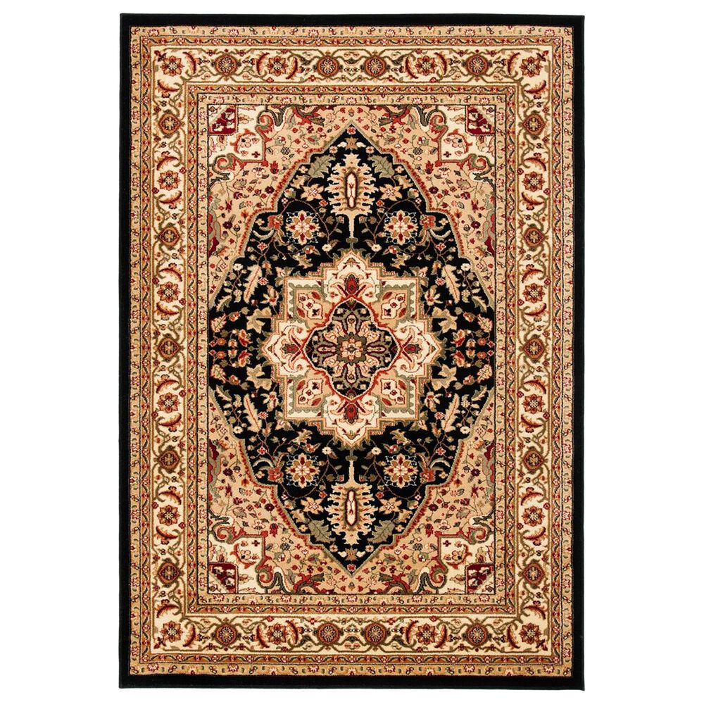Safavieh Lyndhurst 4' x 6' Black and Beige Area Rug