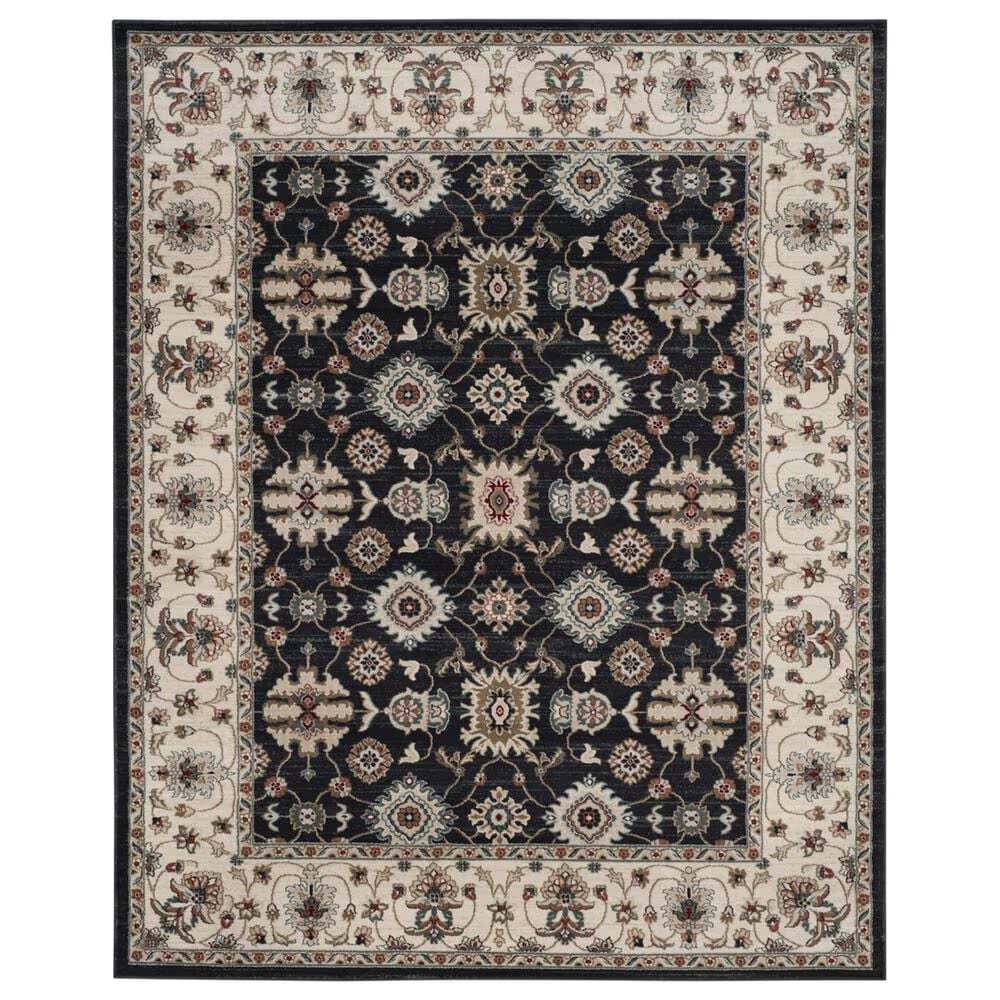 Safavieh Lyndhurst 8' x 10' Navy and Creme Area Rug