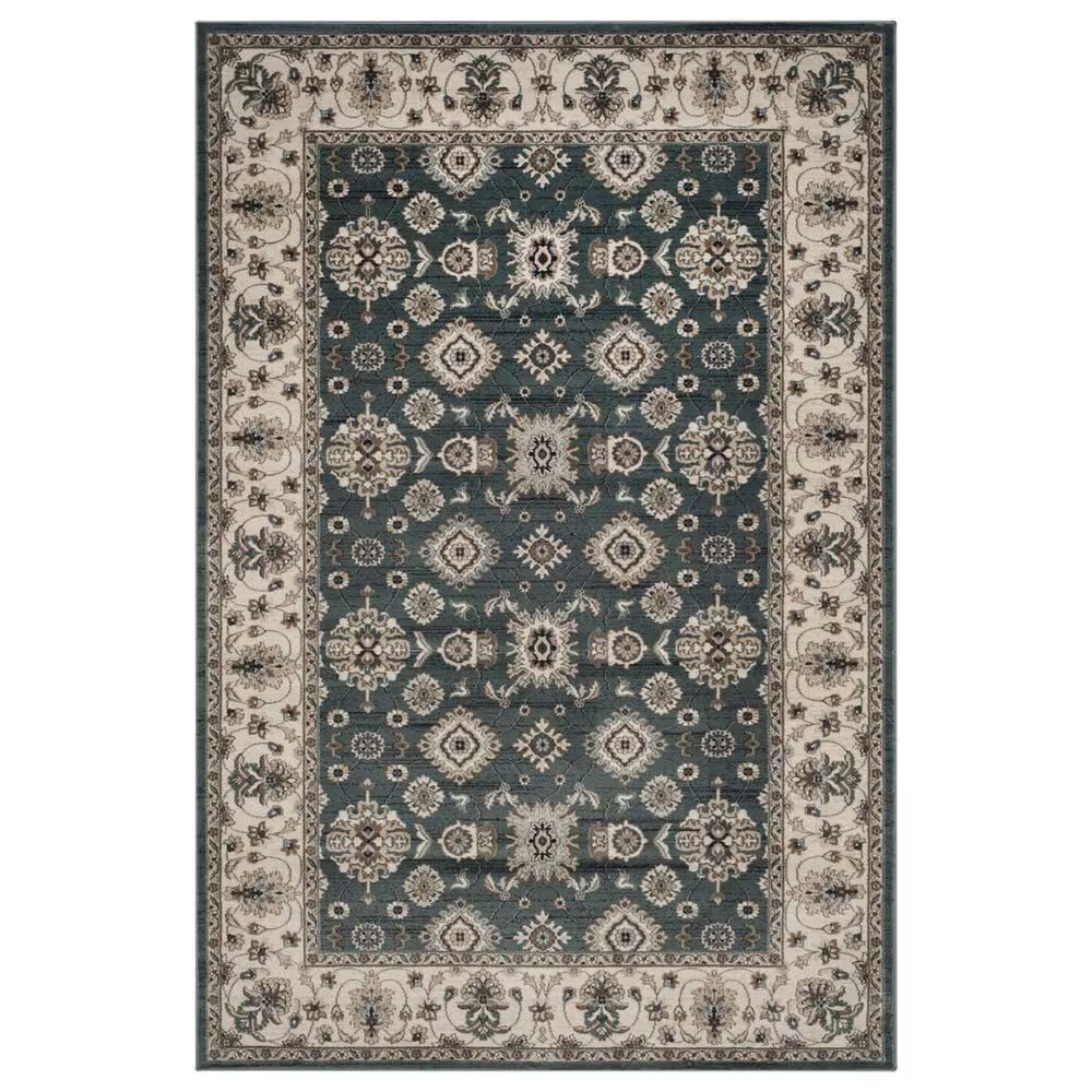 Safavieh Lyndhurst 6' x 9' Teal and Cream Area Rug