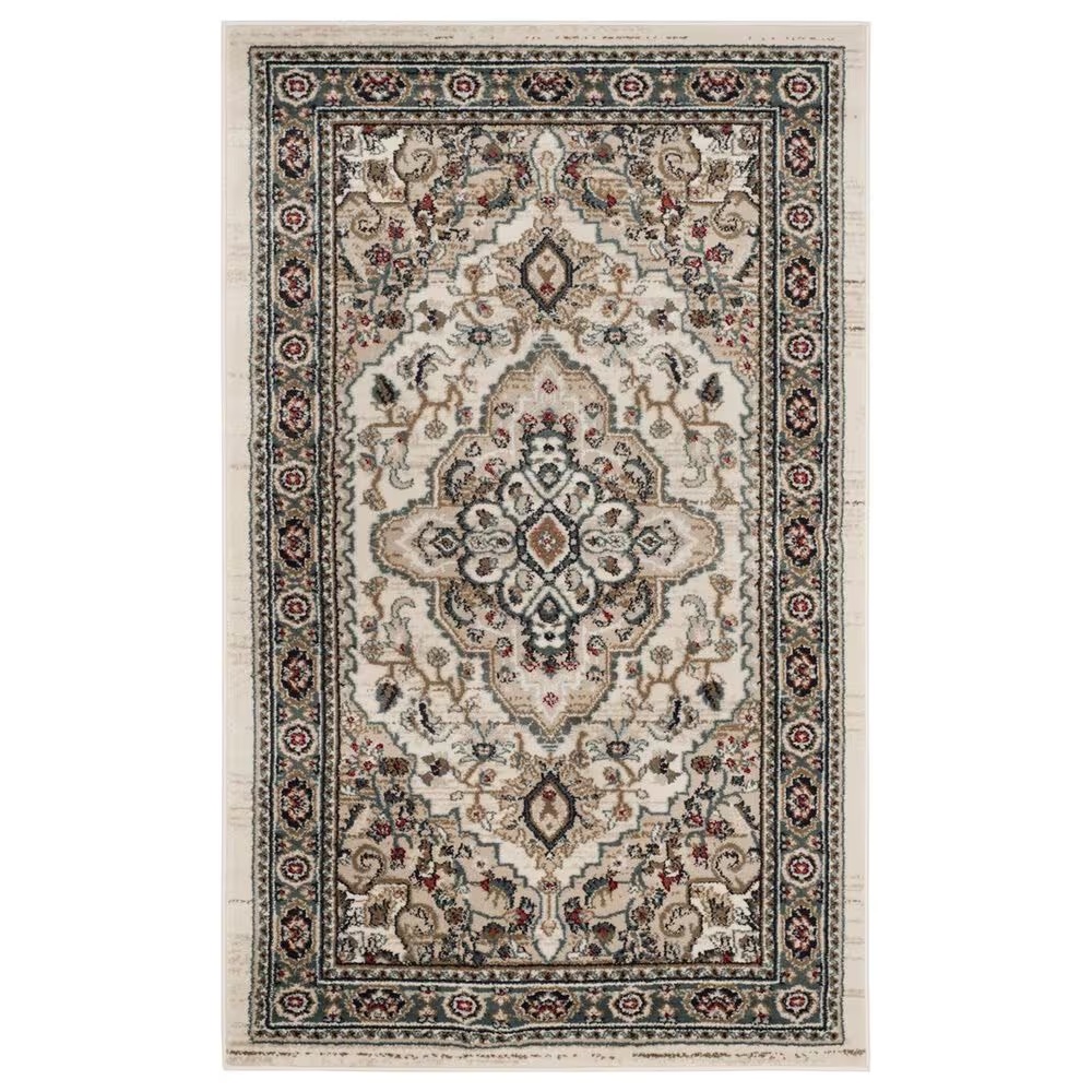 Safavieh Lyndhurst 3'3" x 5'3" Cream and Beige Area Rug