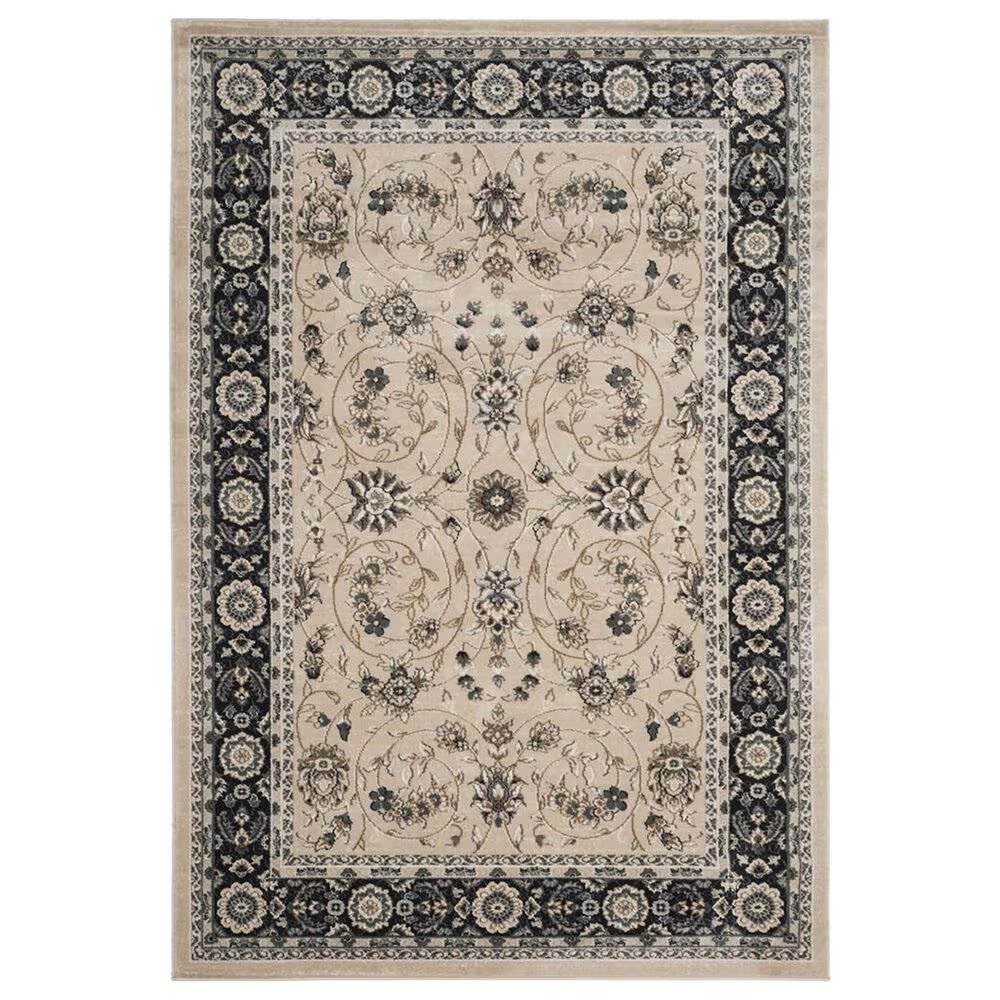 Safavieh Lyndhurst 6' x 9' Light Beige and Anthracite Area Rug