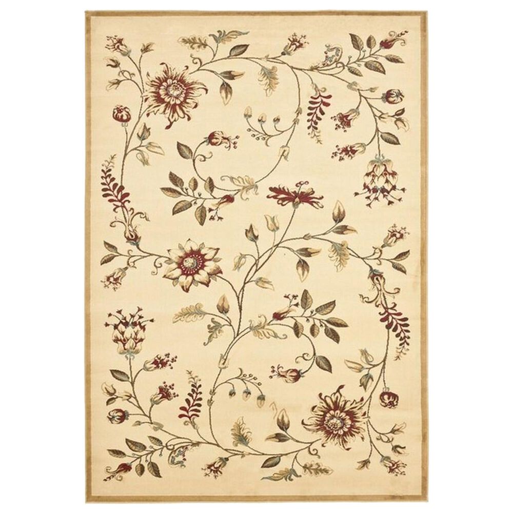 Safavieh Lyndhurst5'3" x 7'6" Ivory and Multicolor Area Rug