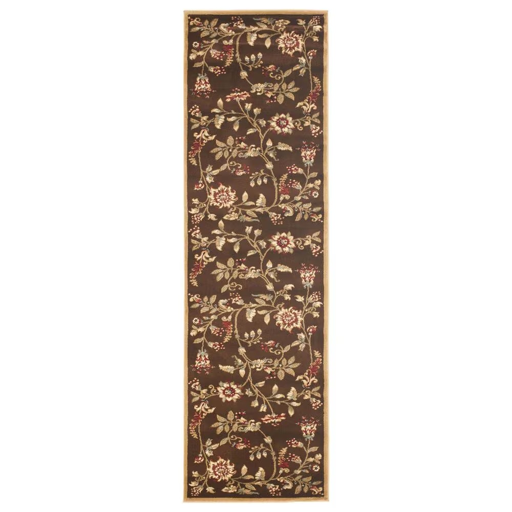 Safavieh Lyndhurst LNH552 2'3" x 12' Brown and Multicolor Runner