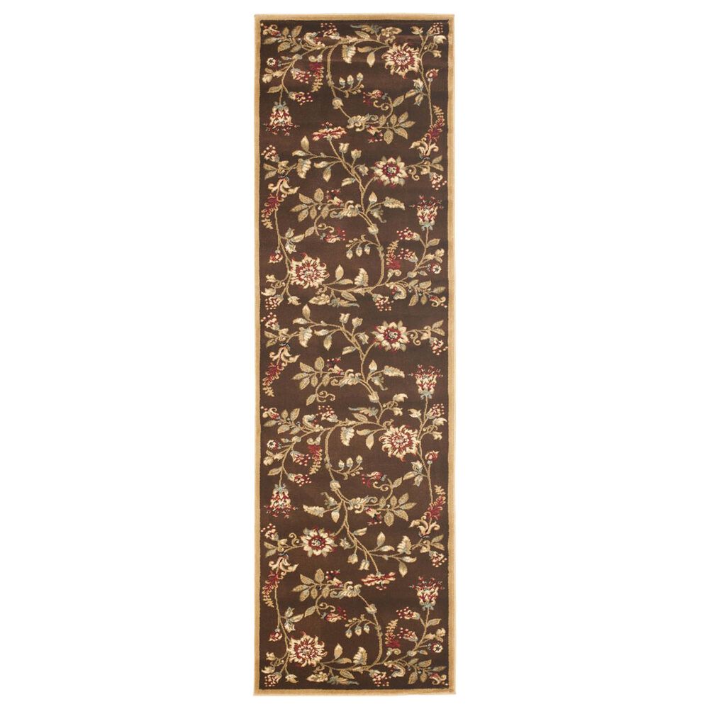 Safavieh Lyndhurst LNH552 2'3" x 8' Brown and Multicolor Runner