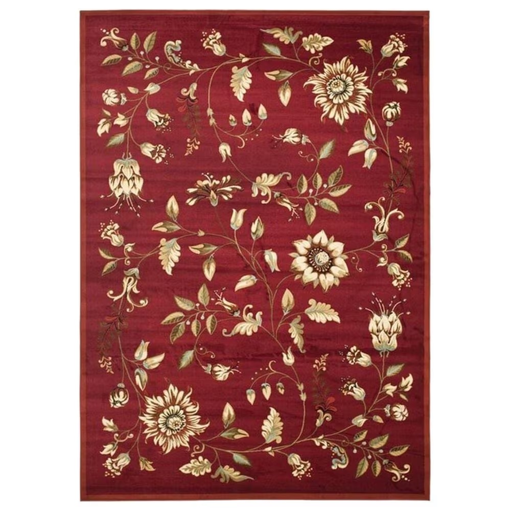 Safavieh Lyndhurst LNH552 8' x 11' Red and Multicolor Area Rug