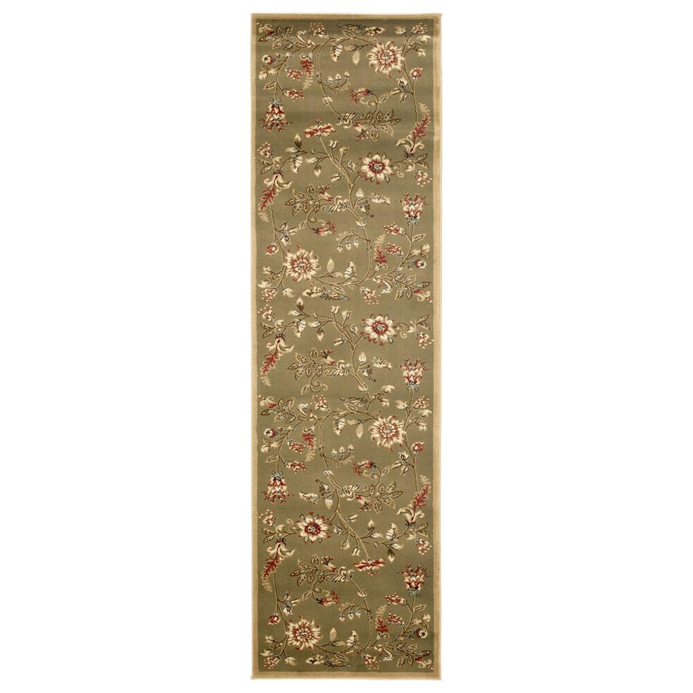 Safavieh Lyndhurst LNH552 2'3" x 12' Green and Multicolor Runner