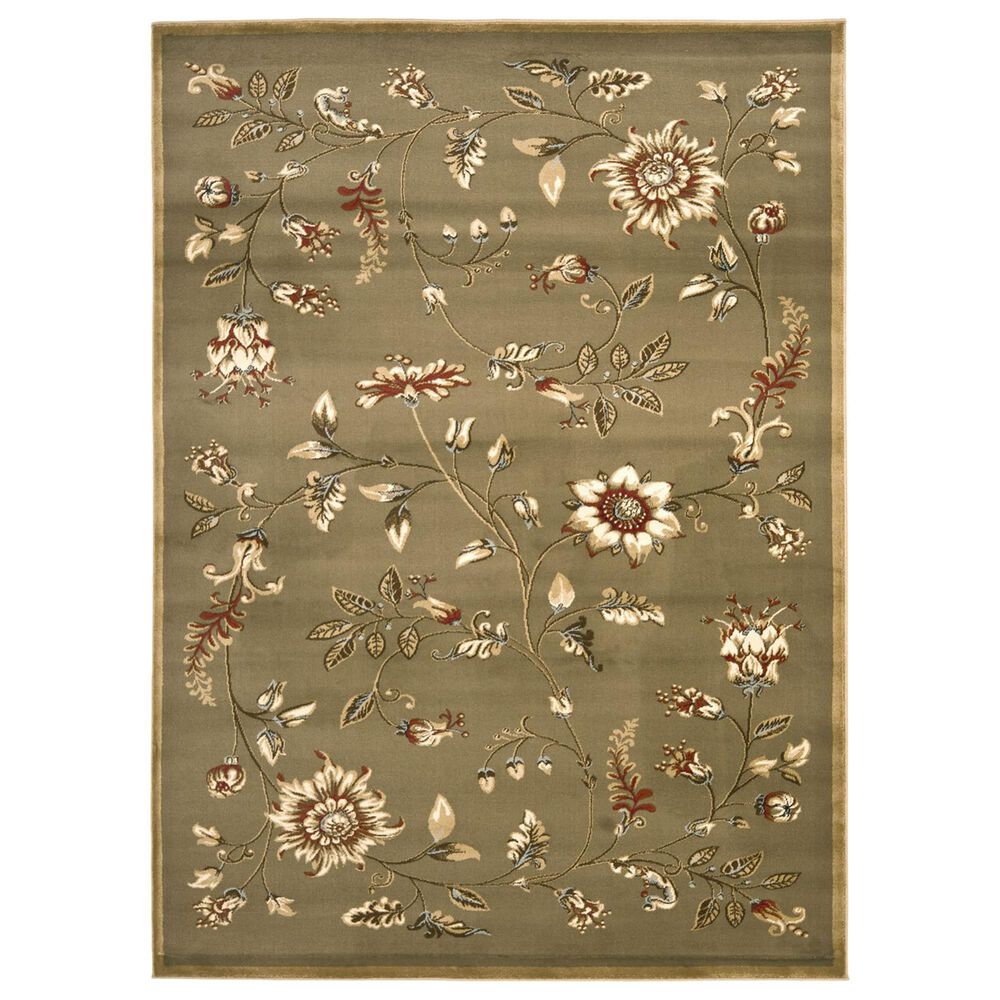 Safavieh Lyndhurst LNH552 8' x 11' Green and Multicolor Area Rug