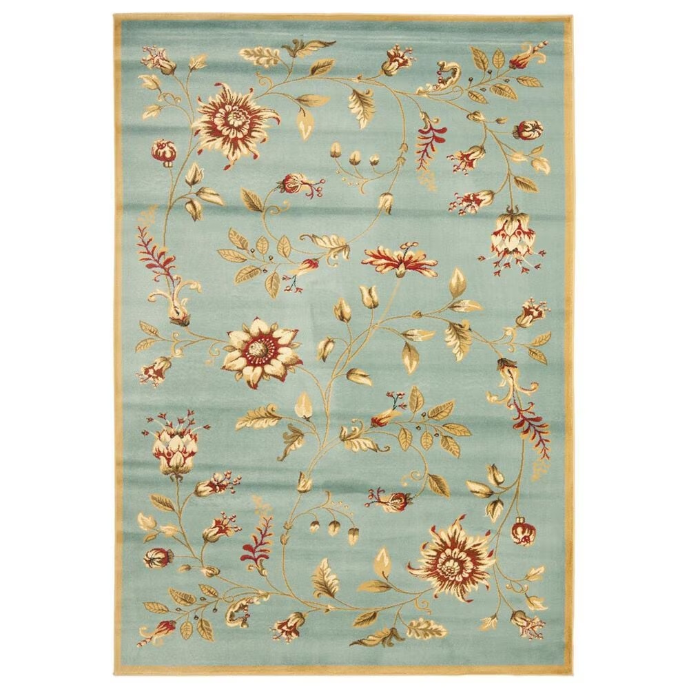 Safavieh Lyndhurst LNH552 5'3" x 7'6" Blue and Multicolor Area Rug