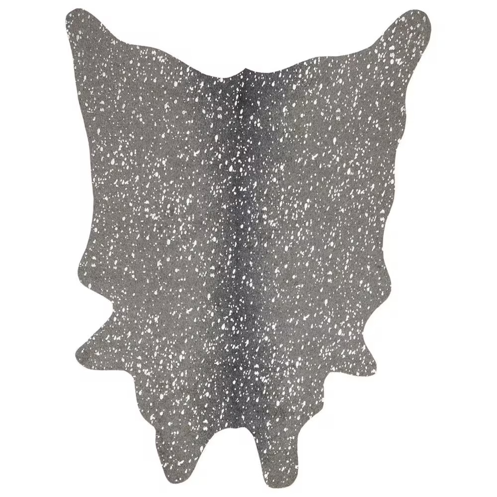 Loloi Bryce BZ-03 5' x 6'6" Graphite and Silver Area Rug